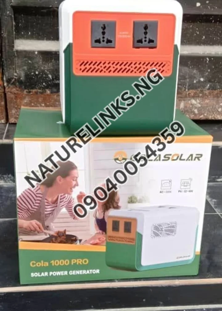 Cola 1000pro solar generatorĀ Price in Nigeria Cola 1000pro solar generatorĀ Price in Nigeria Nature Solar Global Limited