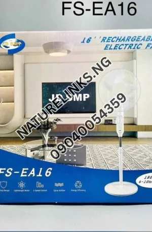 JD SMP Rechargeable Solar Fan Price in Nigeria Nature Solar Global Limited