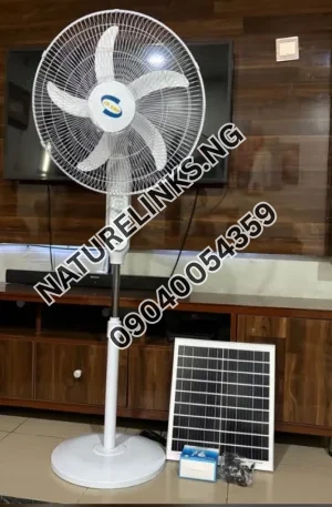 SMP Hybrid (Solar + AC/DC) Rechargeable Standing Fan Price in Nigeria 2 SMP Hybrid (Solar + AC/DC) Rechargeable Standing Fan Price in Nigeria Nature Solar Global Limited 2