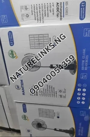 Hamtem 16 Inches Solar Standing Fan Price in Nigeria 2 Hamtem 16 Inches Solar Standing Fan Price in Nigeria Nature Solar Global Limited 2