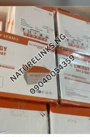 New Energy Solar Gel Battery 120ah 12v Price in Nigeria Nature Solar Global Limited