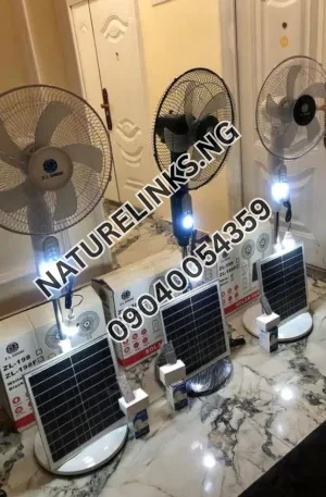 ZL Shidai Solar Rechargeable Fan Price in Nigeria 2 ZL Shidai Solar Rechargeable Fan Price in Nigeria Nature Solar Global Limited 2