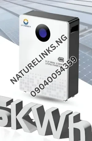 Lvtopson Lithium Battery 5.12kwh 51.2v Price in Nigeria Nature Solar Global Limited