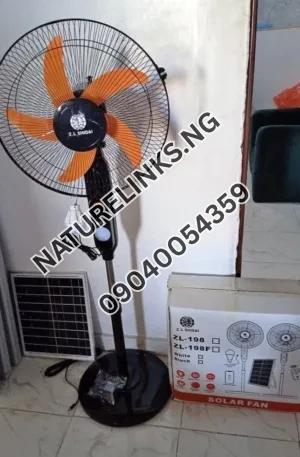ZL Shidai 16 Inches Solar Fan Price in Nigeria Nature Solar Global Limited