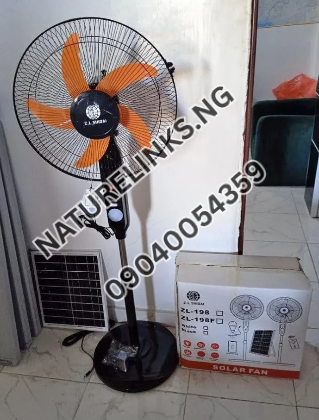 ZL Shidai 16 Inches Solar Fan Price in Nigeria ZL Shidai 16 Inches Solar Fan Price in Nigeria Nature Solar Global Limited