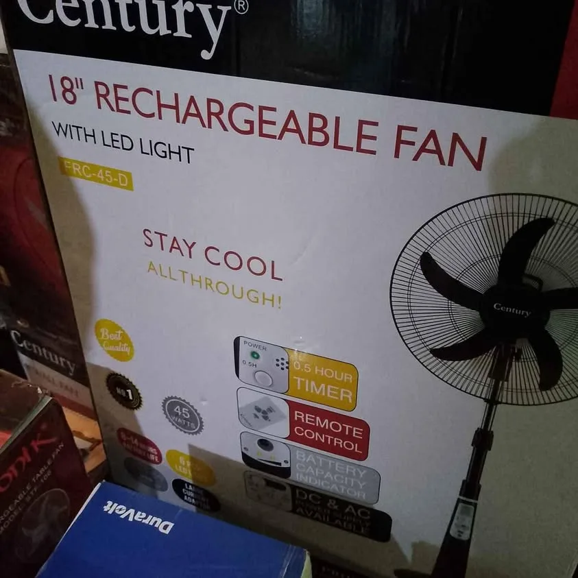 Century 18 inches rechargeable solar fan Price in Nigeria Century 18 inches rechargeable solar fan Price in Nigeria Nature Solar Global Limited