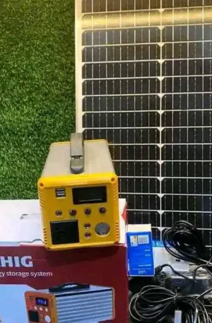300w suhkig solar generator with bulbs Price in Nigeria Nature Solar Global Limited