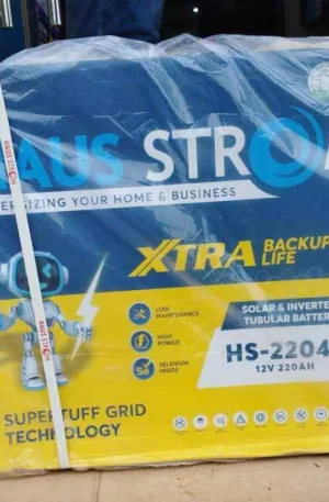 Haustrom Tubular Battery 230ah Price in Nigeria Nature Solar Global Limited