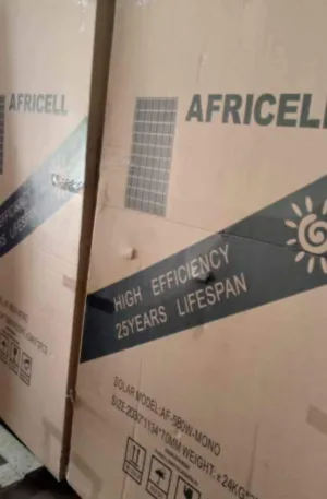 Africell panel 400w,144cells Price in Nigeria Nature Solar Global Limited