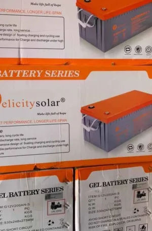 Felicity block battery 200ah Price in Nigeria Nature Solar Global Limited