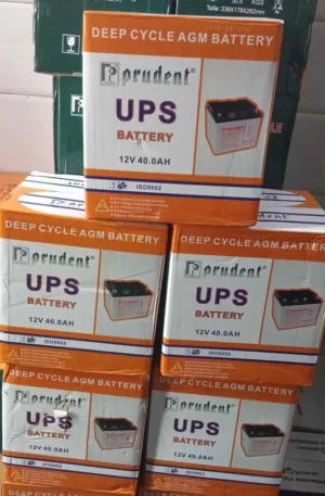 Prudent Dry Cell Battery 12V 40Ah Price in Nigeria Nature Solar Global Limited