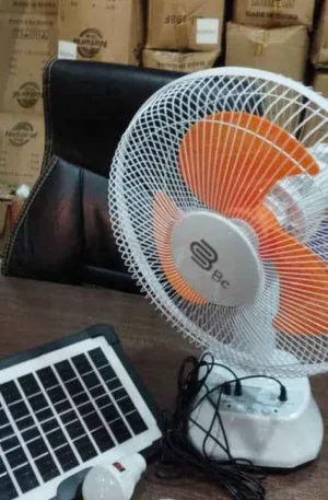 12inches lontor table fan with panel Price in Nigeria Nature Solar Global Limited