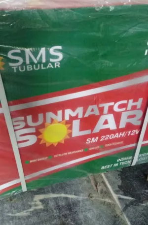 Sms tubular battery 220ah Price in Nigeria Nature Solar Global Limited