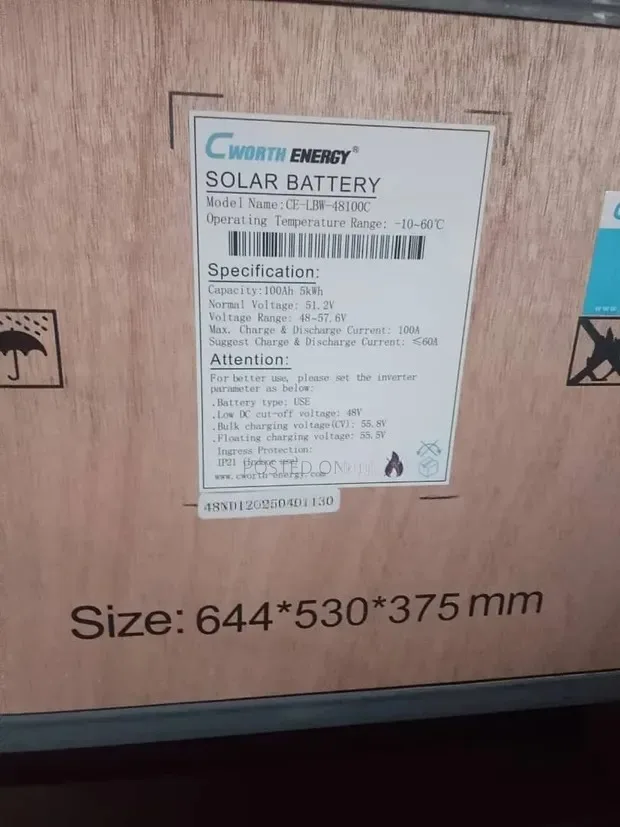 CWorth Solar Lithium Battery 300amps 3.84kwh 12v Price in Nigeria 6 CWorth Solar Lithium Battery 300amps 3.84kwh 12v Price in Nigeria Nature Solar Global Limited 6