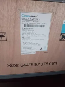 CWorth Solar Lithium Battery 300amps 3.84kwh 12v