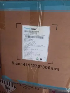 CWorth Solar Lithium Battery 300amps 3.84kwh 12v