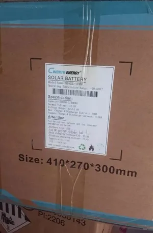 CWorth Solar Lithium Battery 300amps 3.84kwh 12v Price in Nigeria Nature Solar Global Limited