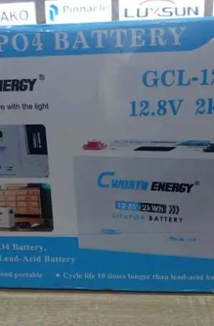 2kwh 12v Cworth Energy Lithium Battery Price in Nigeria Nature Solar Global Limited