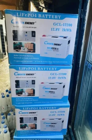 2kwh 12.8v Cworth Energy Solar Lithium Batteries Price in Nigeria Nature Solar Global Limited