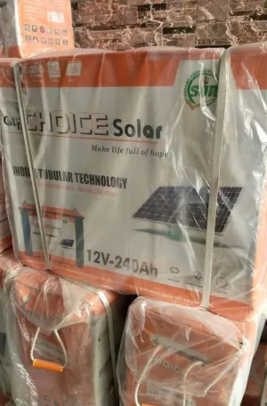 Choice tubular battery Price in Nigeria Nature Solar Global Limited