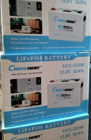 2.5kwh 12V Cworth Lithium Battery Price in Nigeria Nature Solar Global Limited