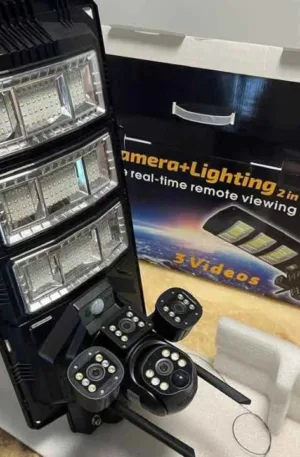 Solar street light with camera Price in Nigeria Nature Solar Global Limited
