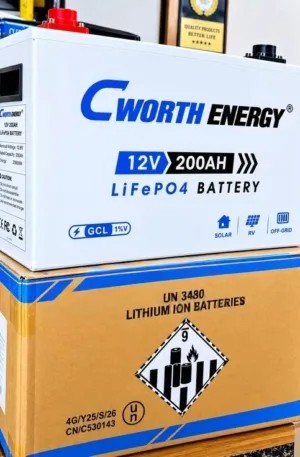 Cworth Lithium Battery 2.5kwh 12v Price in Nigeria Nature Solar Global Limited