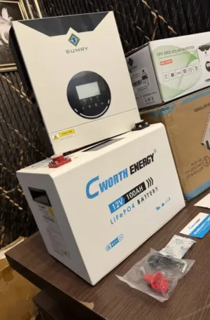 Cworth 1.2kWh 12V Lithium Battery + Sumry 1.5kVA Price in Nigeria Nature Solar Global Limited