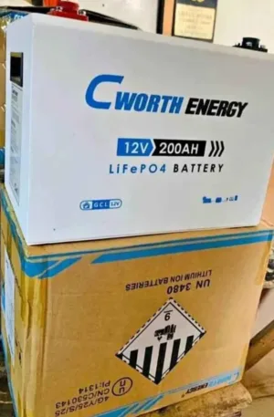 Cworth 12V 100Ah LiFePO4 Lithium Battery Price in Nigeria Nature Solar Global Limited