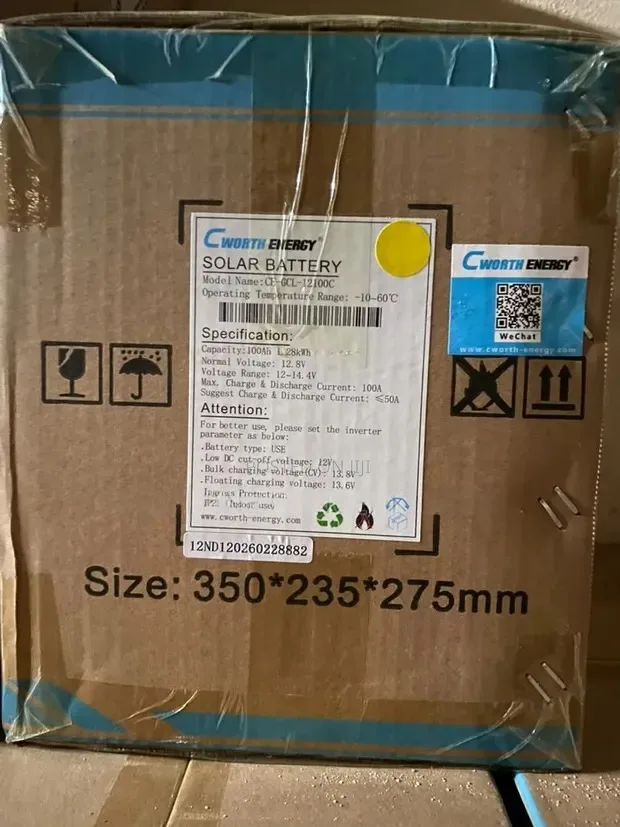 100ah 12v C Worth Lithium Battery