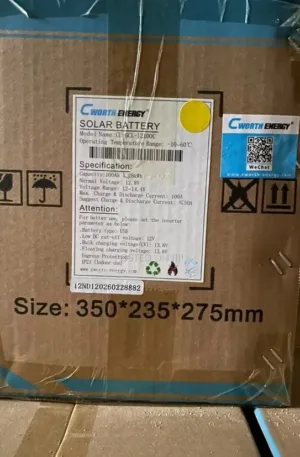100ah 12v C Worth Lithium Battery Price in Nigeria Nature Solar Global Limited