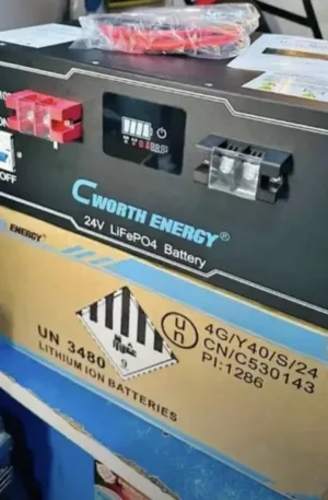 2.5kwh 24v C Worth Lithium Battery Price in Nigeria Nature Solar Global Limited 2