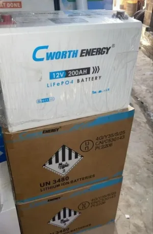 100ah 12v Cworth Solar Lithium Ion Battery Price in Nigeria Nature Solar Global Limited