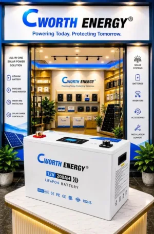 Cworth Energy 12v 200ah Lifepo4 Lithium Battery Price in Nigeria Nature Solar Global Limited 2
