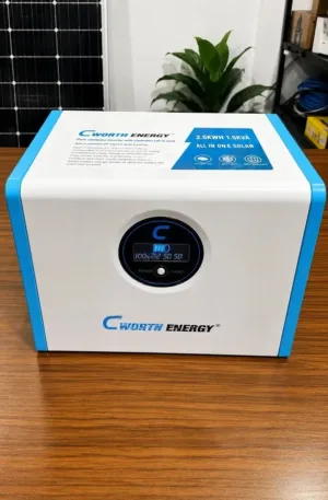 Cworth Energy 2.5kwh All-in-One Solar Power Station – 1.5kva Lithium Price in Nigeria Nature Solar Global Limited