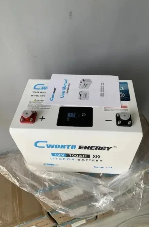 100ah 12.8v Cworth 1.3kwh Lithium Ion Phosphate Battery Price in Nigeria Nature Solar Global Limited