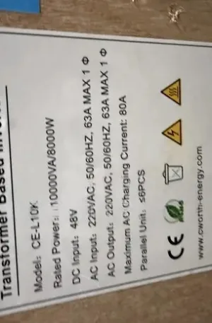 Cworth Energy Inverter Non Hybrid 10kva 48v Price in Nigeria Nature Solar Global Limited