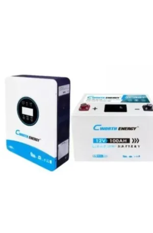 Cworth Energy 1.8kva Inverter and 100ah (1.28kwh) Lithium Battery Price in Nigeria Nature Solar Global Limited