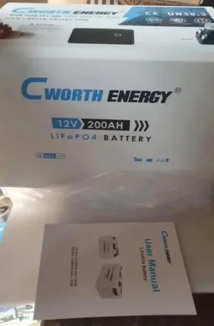 2.5kwh-12.8v Cworth Energy Solar Lithium Battery Price in Nigeria Nature Solar Global Limited
