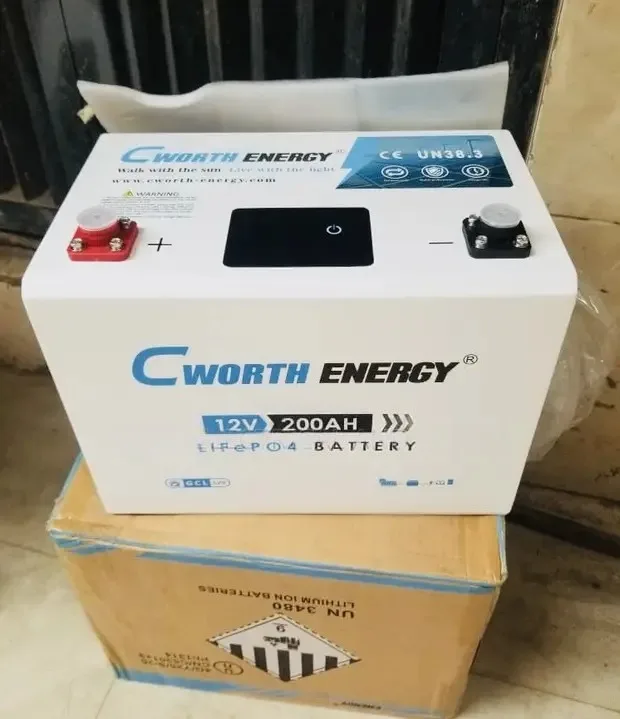200ah 12v (2.5kwh) Cworth Lithium Battery Price in Nigeria 6 200ah 12v (2.5kwh) Cworth Lithium Battery Price in Nigeria Nature Solar Global Limited 6