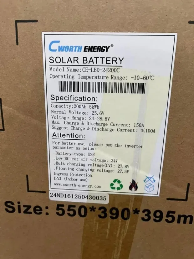15kwh 51.2v Cworth Lithium Battery Price in Nigeria 5 15kwh 51.2v Cworth Lithium Battery Price in Nigeria Nature Solar Global Limited 5