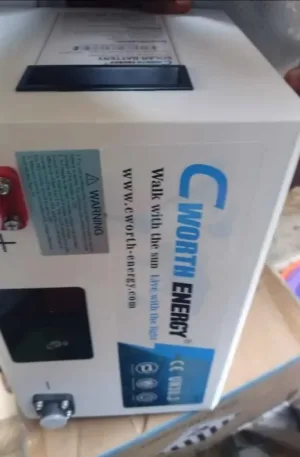200ah 12v (2.5kwh) Cworth Lithium Battery Price in Nigeria Nature Solar Global Limited