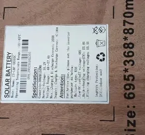 15kwh 51.2v Cworth Lithium Battery Price in Nigeria Nature Solar Global Limited