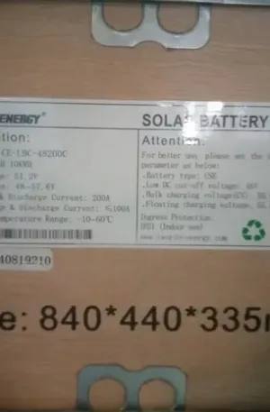 Cworth Energy 10kw 48v Lithium Battery Price in Nigeria Nature Solar Global Limited