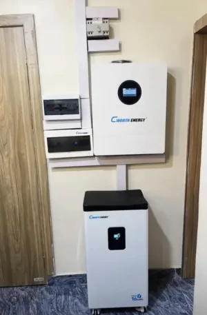 CWORTH 12Kva Invt + CWORTH 16kwh Batt + 14pics of Panel + Accessories Price in Nigeria Nature Solar Global Limited