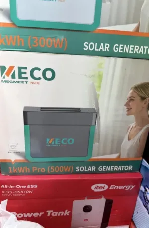 Meco 1kWh Pro (500W) Portable Solar Generator With Lithium Battery Price in Nigeria Nature Solar Global Limited