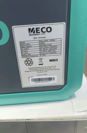 MECO Solar Generator Price in Nigeria Nature Solar Global Limited