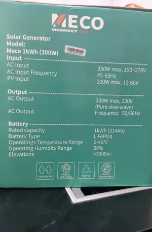 Meco 300w 1kw Solar Generator Price in Nigeria Nature Solar Global Limited