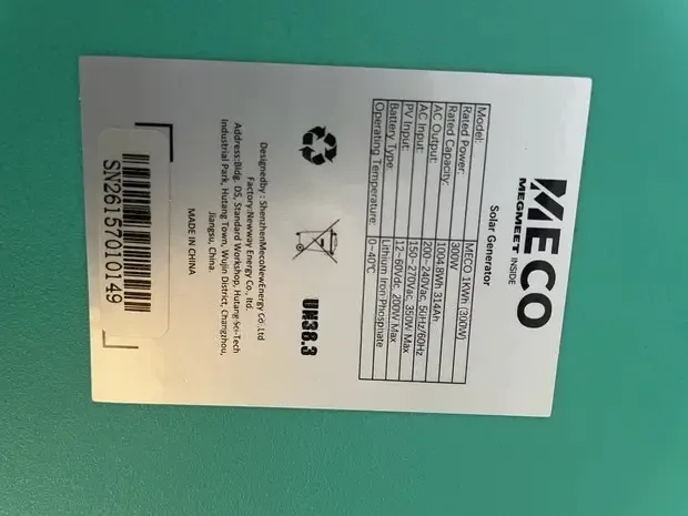 Meco Solar Generator