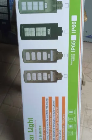 Solar street light Price in Nigeria Nature Solar Global Limited